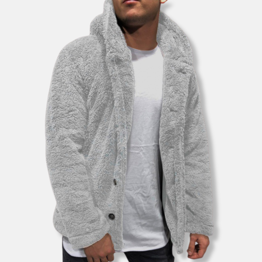 Kapuzenpullover Fleece Bequem Oversized Stil - IdealeKleiden