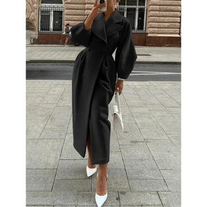 Trenchcoat Damen Elegant Winter Mantel