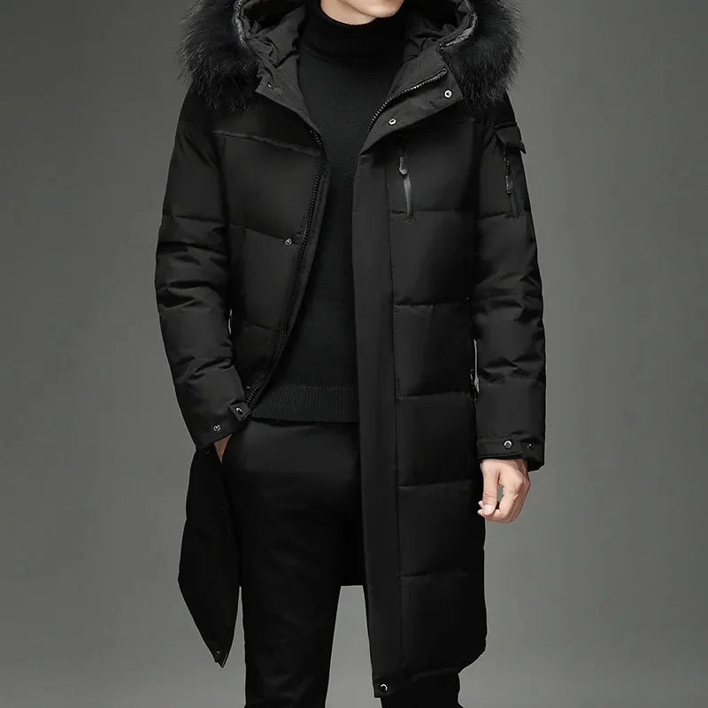 Herren Parka Modern Elegant Design