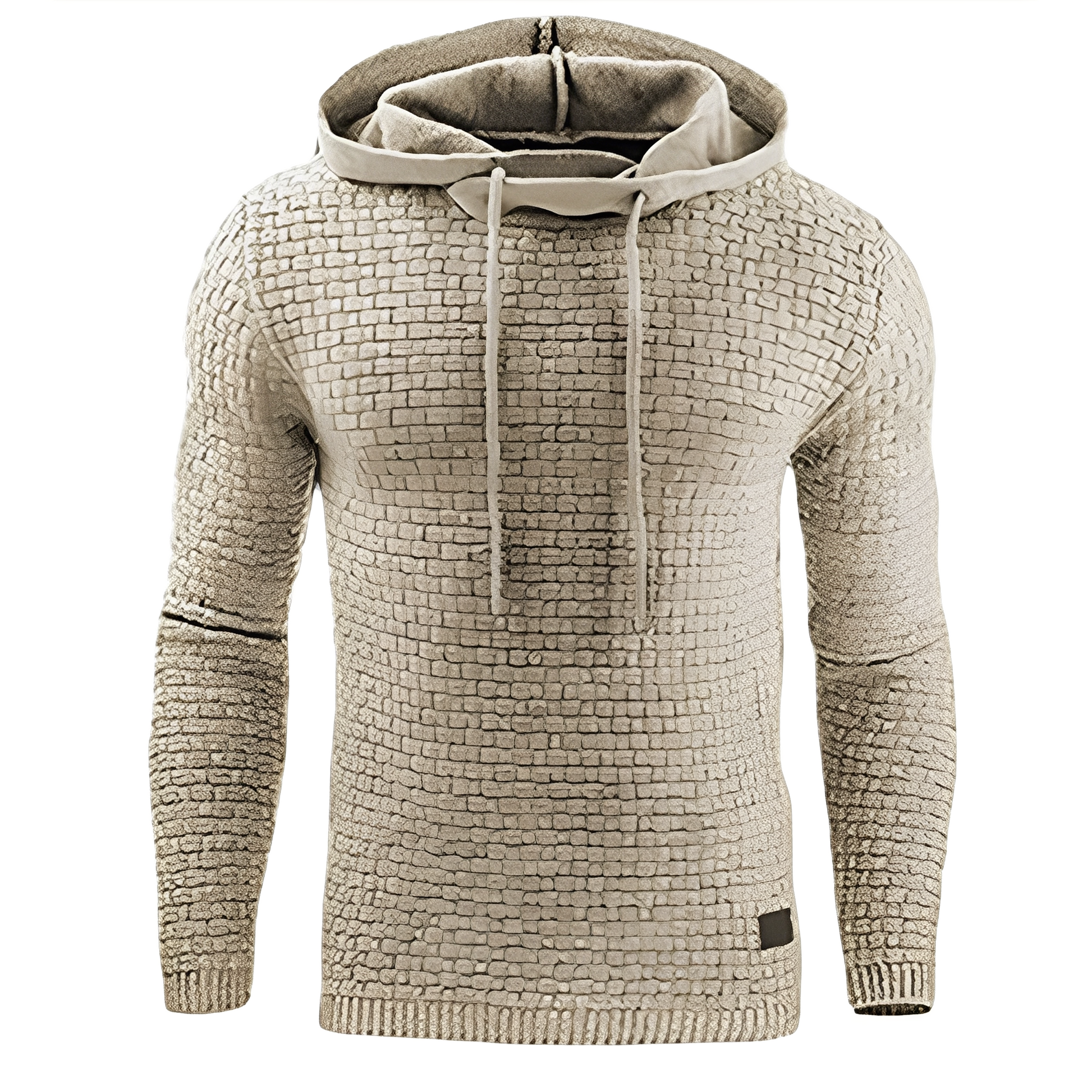 Moderner Sport Hoodie Slim Fit Herren - IdealeKleiden