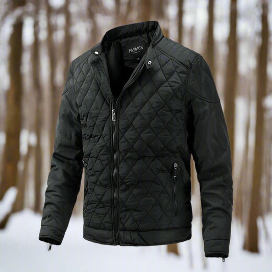 Gepolsterte Damenjacke Slim Fit Warm Isolierend - IdealeKleiden