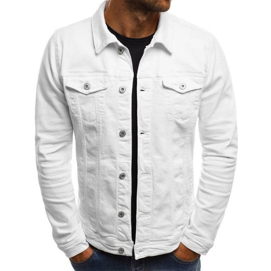 Modische Denim Jacke Alltag - IdealeKleiden
