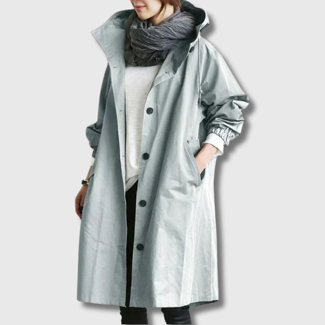 Stilvoller Trenchcoat Damen Elegant Modern