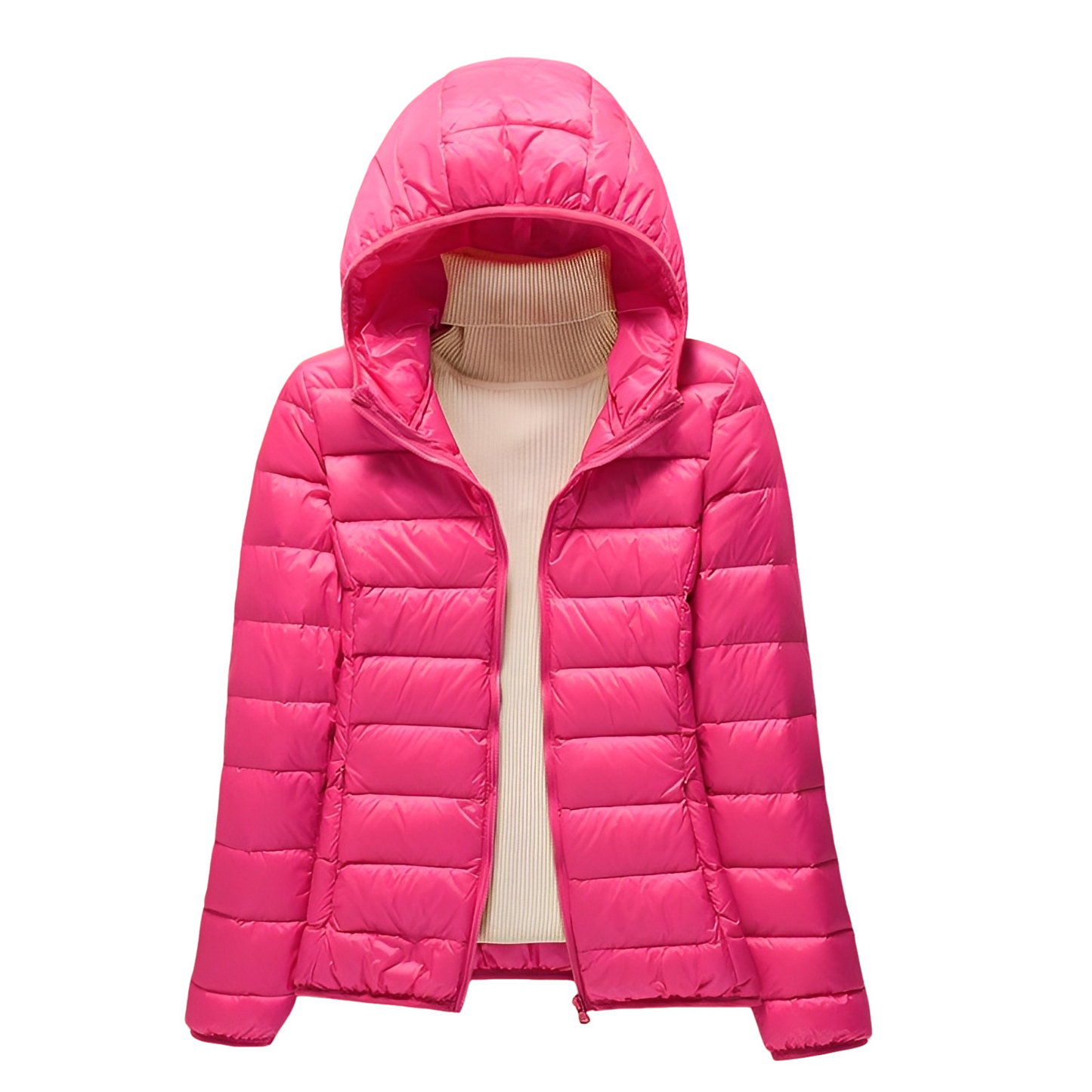 Stilvolle Damen Daunenjacke Slim Fit
