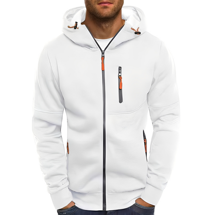 Praktische Herrenjacke mit Kapuze Sportlich