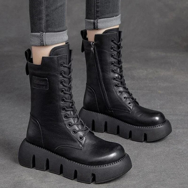 Warme Damen Winterstiefel Hochwertig - IdealeKleiden