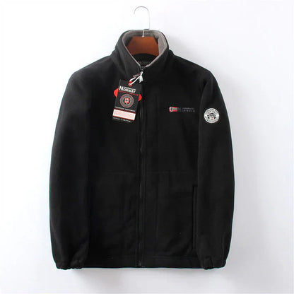 Herren Fleecejacke Winddicht Bequem