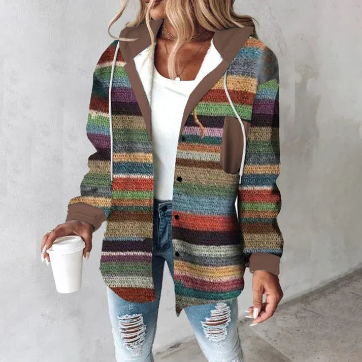 Chic Kapuzenpullover Frühling Trendy Design - IdealeKleiden