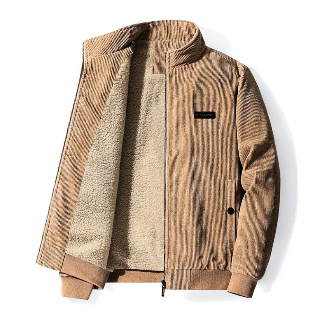 Leopold Sherpa Jacke Warm Flauschig Winter