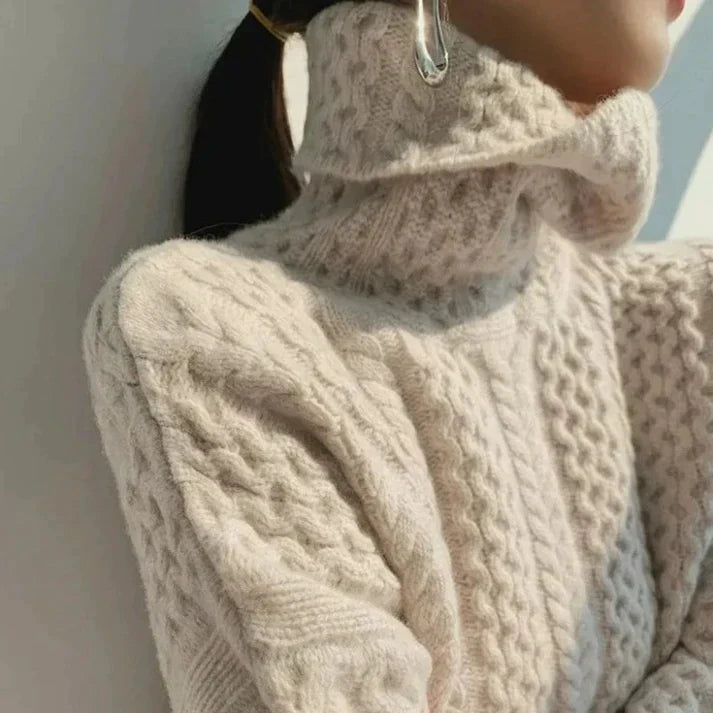 Luxus Rollkragenpullover Kaschmir Qualität - IdealeKleiden