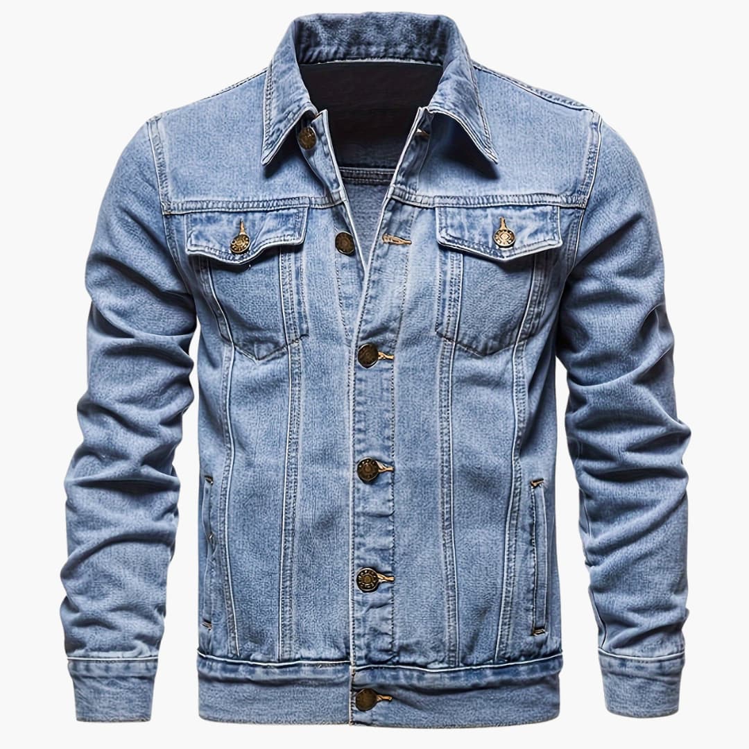 Stylische Denimjacke Slim Fit Herren