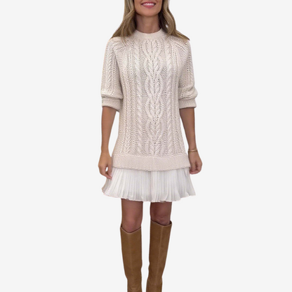 Weiches Strickkleid Damen Elegant - IdealeKleiden