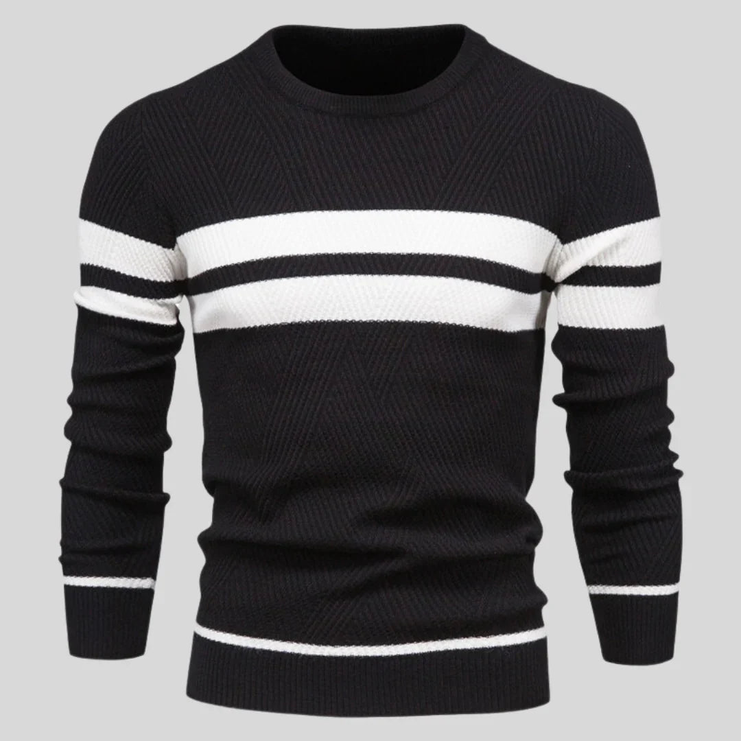 Herren Pullover Warm Baumwolle Bequem