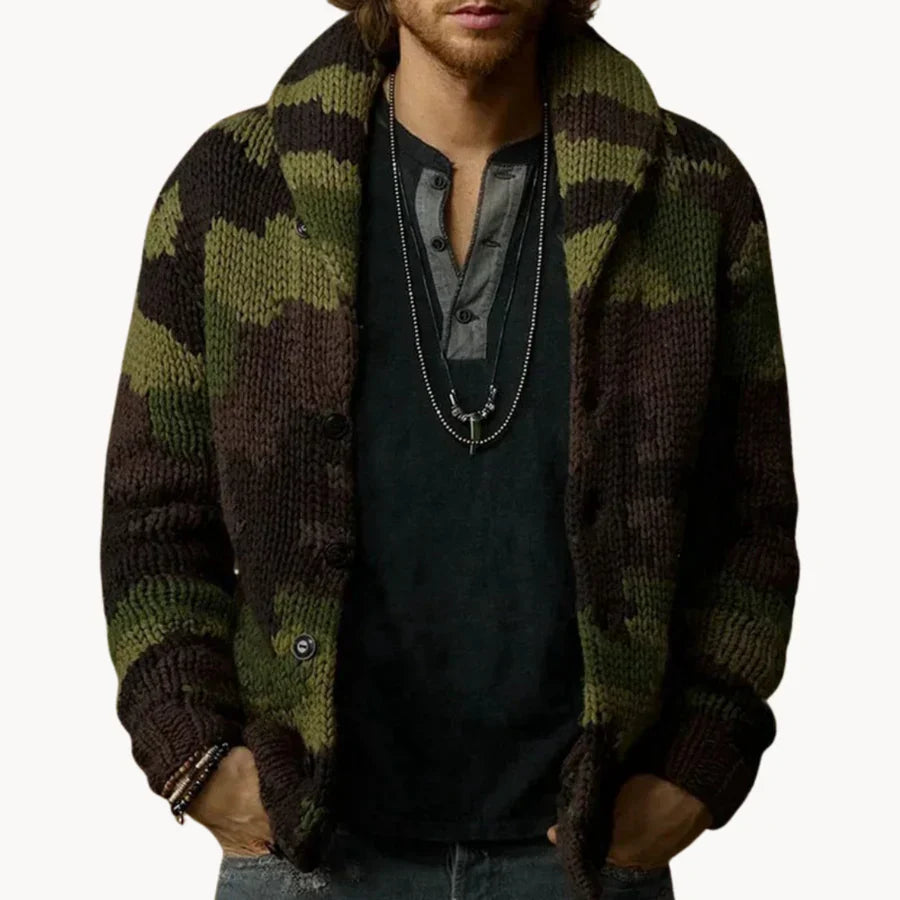 Herrenweste Camouflage Militär Look