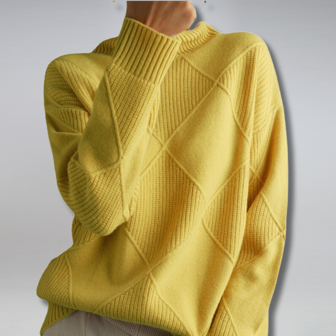Weicher Rollkragenpullover Minimal Chic