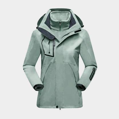 Frauen Outdoor-Jacke Winddicht Praktisch