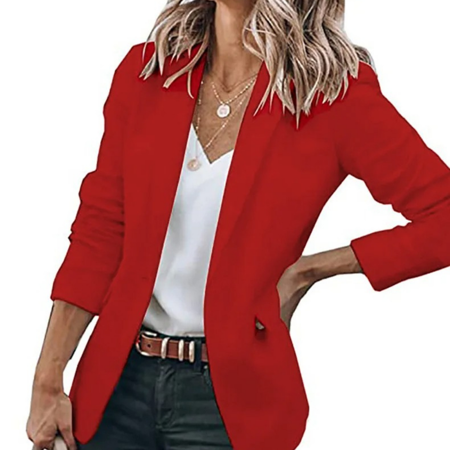 Eleganter Blazer Damen Langarm