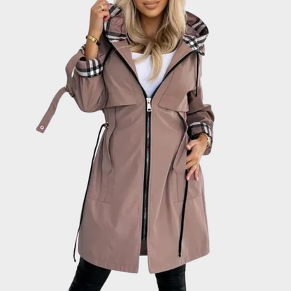 Warmes Winterparka Lang Mantel Kapuze