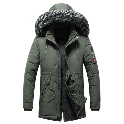 Herren Parka Warm Isoliert
