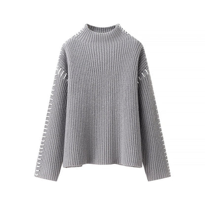 Weiche Strickpullover Damen Elegant Comfort