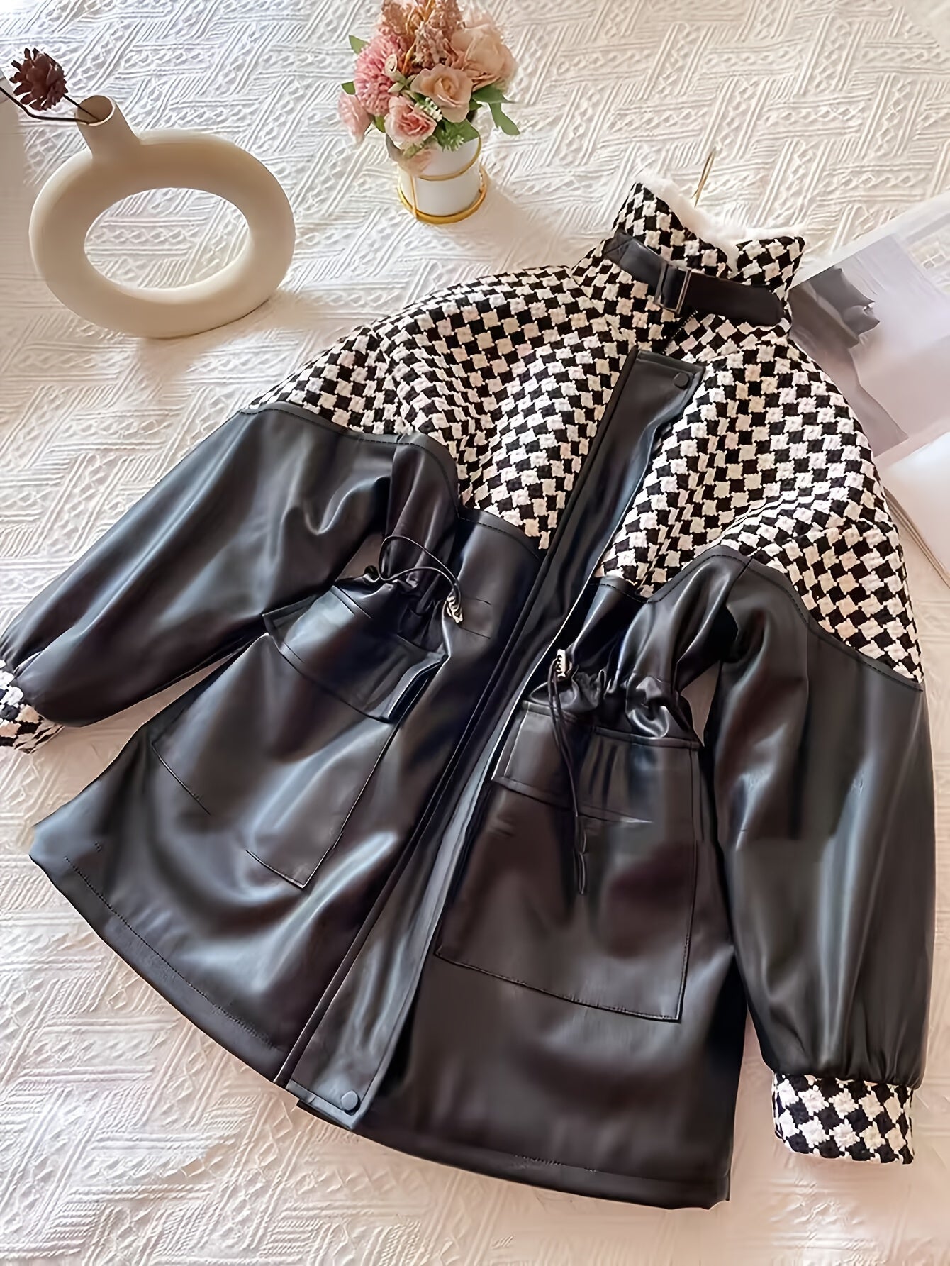 Weiche Damenjacke Herbst Winter