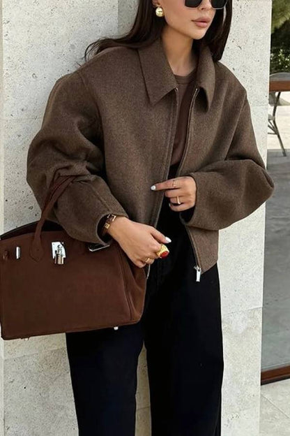 Praktische Reversjacke Damen Vielseitig - IdealeKleiden