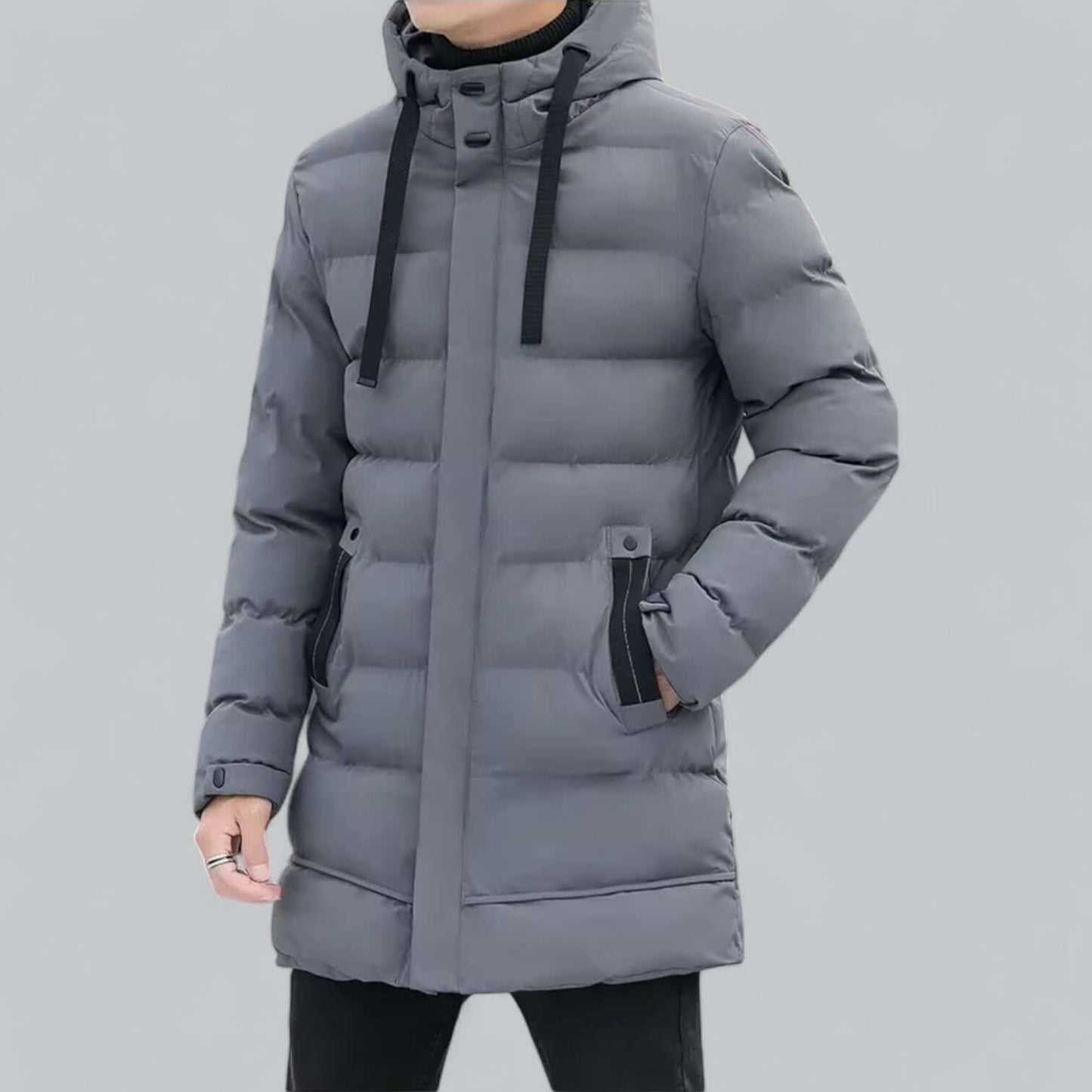 Warme Winterparka Langjacke Damen