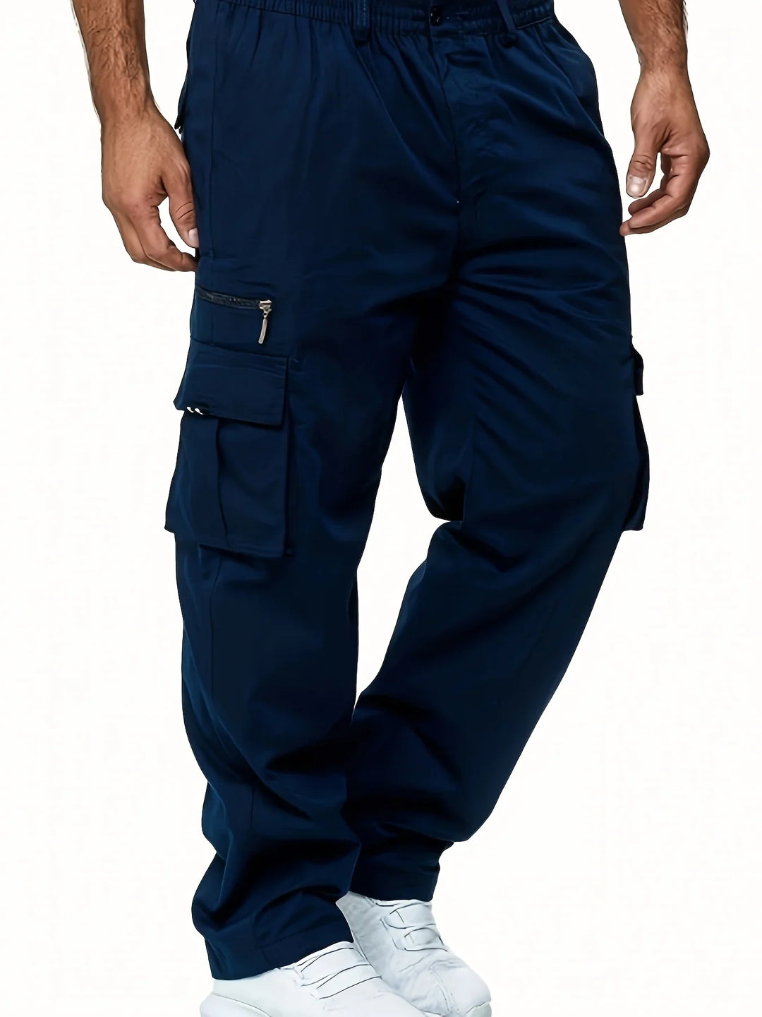 Bequeme Herren Cargo Hose Freizeit Stil