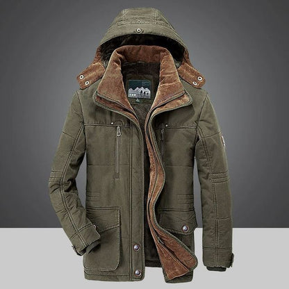 Warme Daunenjacke Winter