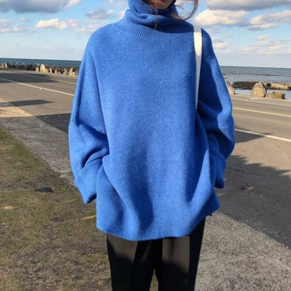 Weiche Oversized Pullover Lange Ärmel