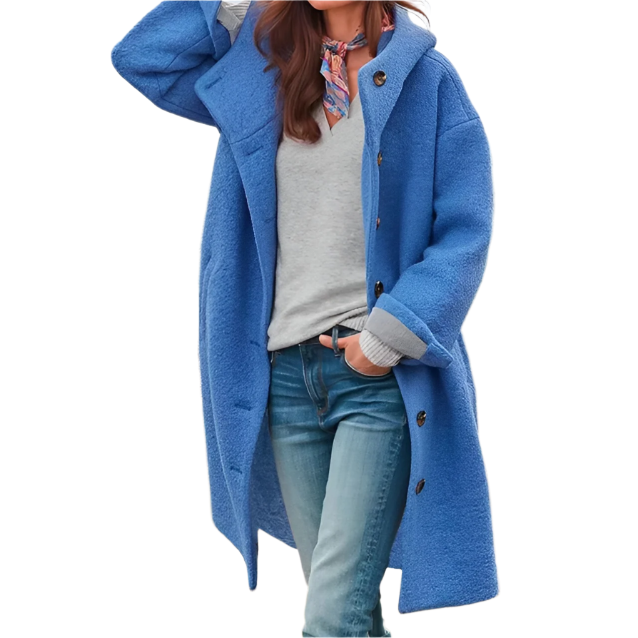 Bequeme Damenjacke aus Merino-Wolle