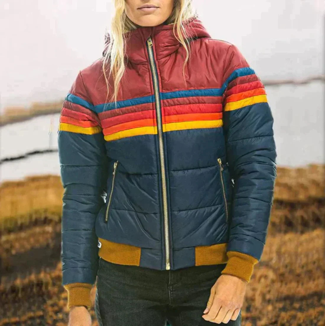 Weiche Plüschmantel Damen - IdealeKleiden