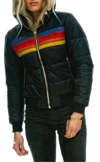 Weiche Plüschjacke Damen Stylish