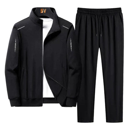Praktischer Trainingsanzug - Komfortables Sport-Outfit mit Jogginghose