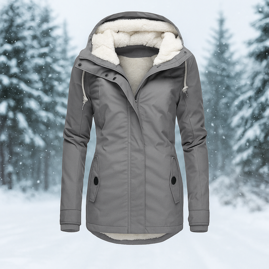 Warme Winterjacke Gepolstert Isoliert - IdealeKleiden