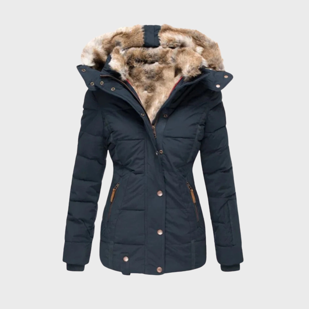 Warmes Daunenjacke Fleece Gefüttert