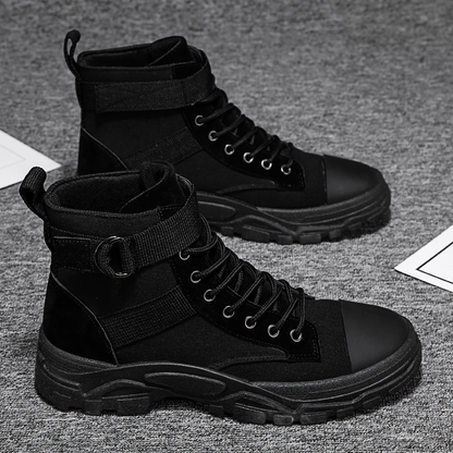 Motorradstiefel Hoch Schaft Verstellbarer Knöchelriemen