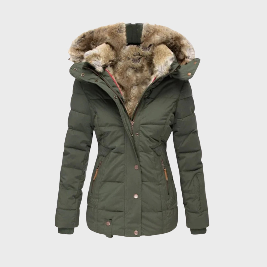 Warmes Daunenjacke Fleece Gefüttert