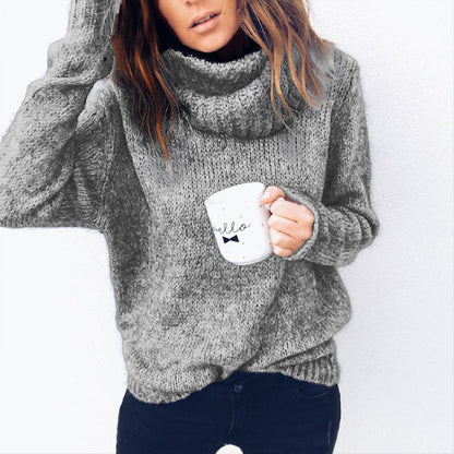 Weicher Damen Rollkragen Pullover Kuschelig & Bequem