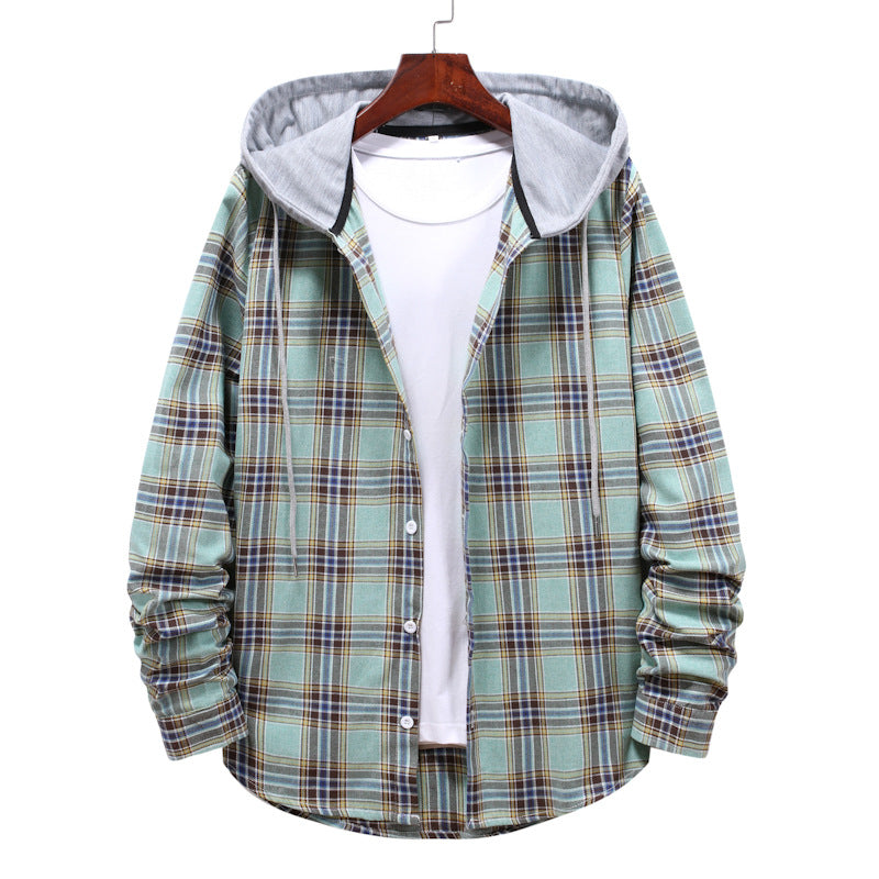 Herren Flanelljacke Kapuzenjacke Warme Winterkleidung