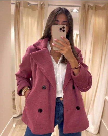 Übergangsmantel Damen Blush Rosa