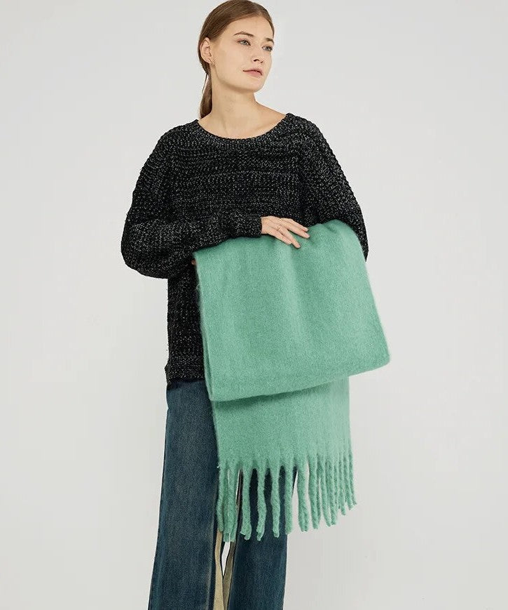 Weiche Pastell Schals Kollektion Damen