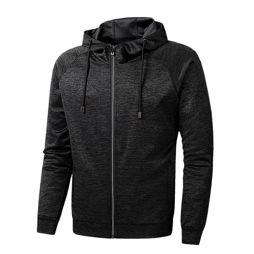 Lässige Herrenjacke mit Kapuze - IdealeKleiden
