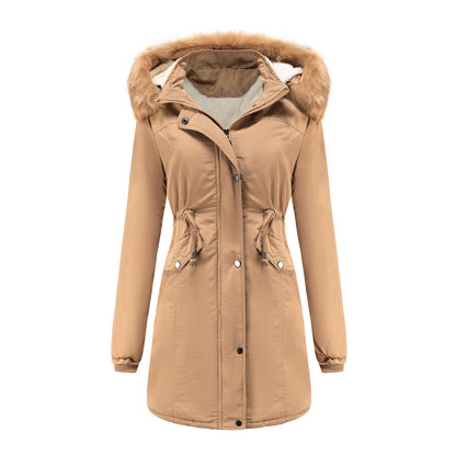 Damen Outdoor Jacke Warm Funktionsjacke Kapuze