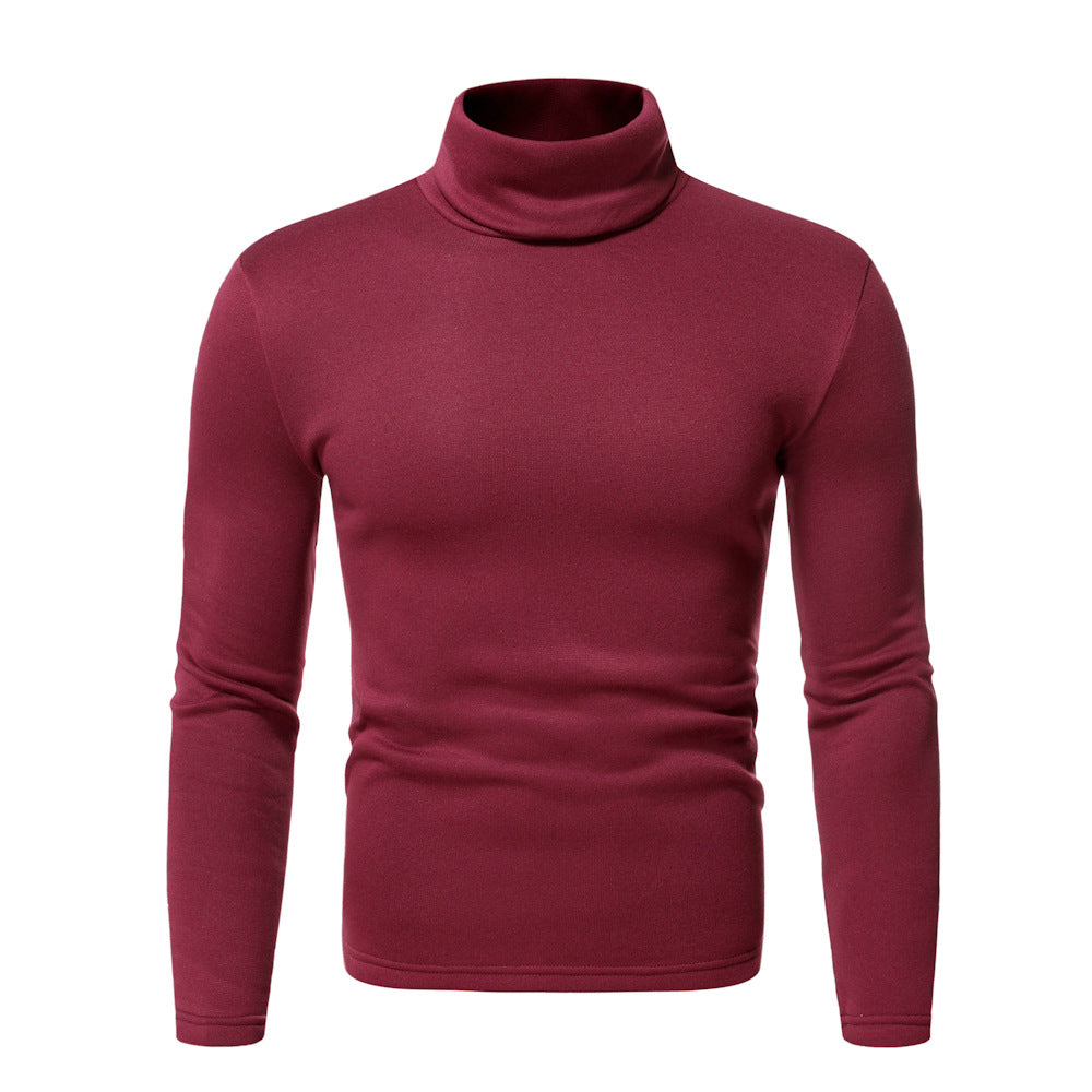 Herren Rollkragenpullover Hochwertig Moderner Stil
