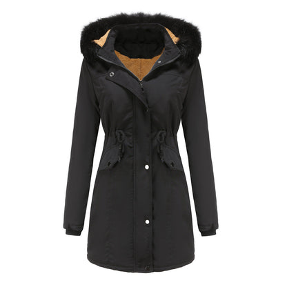 Damen Outdoor Jacke Warm Funktionsjacke Kapuze