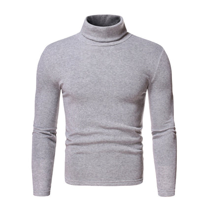 Herren Rollkragenpullover Hochwertig Moderner Stil