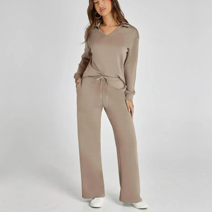 Damen Loungewear Set mit Bequemen Hosen