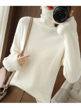 Bequemer Rollkragenpullover Lockerer Style