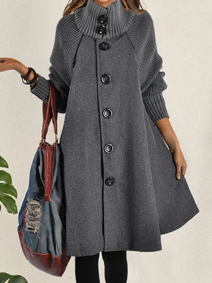 Warmes Winterkleid Große Größen